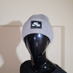 Шапка підліткова з відворотом та логотипом
