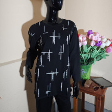 Лонгслів з принтом