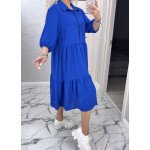 Сукня вільного крою з крепу