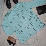 Лонгслів з принтом