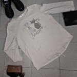 Лонгслів з принтом