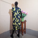 Сукня А-силуету зі штапелю