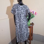 Сукня А-силуету зі штапелю