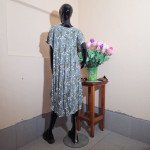Сукня А-силуету зі штапелю