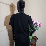 Футболка однотонна з написом