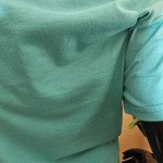 Футболка однотонна з принтом